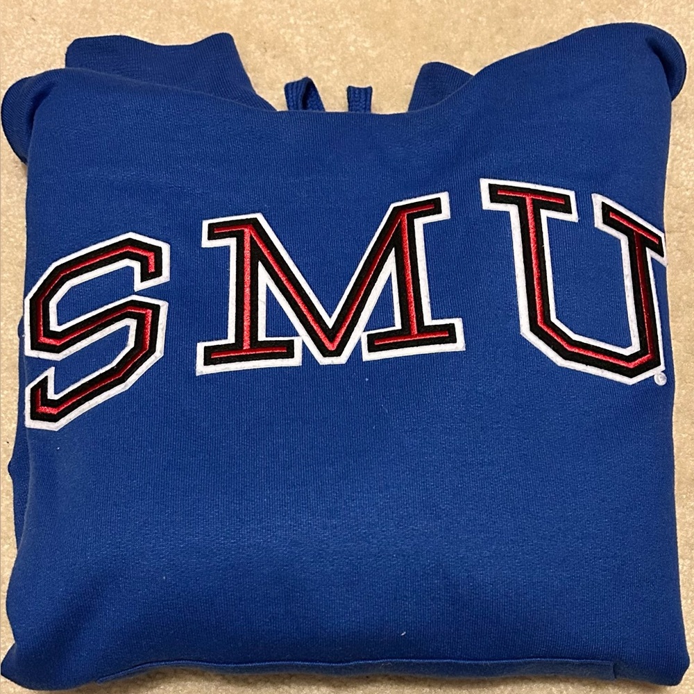 Blue SMU Hoodie